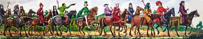 Het wonderlijke verhaal van Groot-Brittannië: De dichter Chaucer en de pelgrims door Peter Jackson