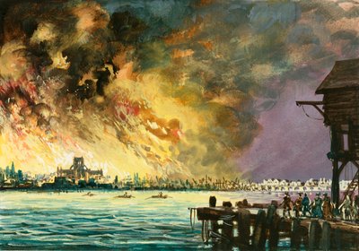 De grote brand van Londen door Peter Jackson