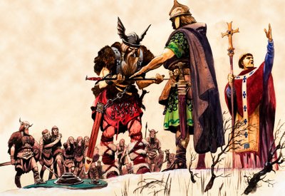 Vikingen geven zich over door Peter Jackson