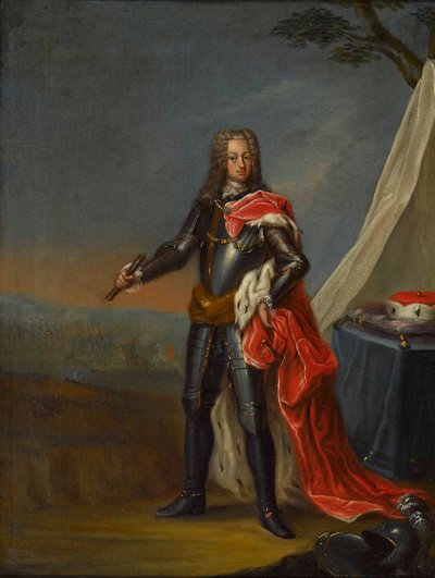 Portret van Paltsgraaf Joseph Charles van Sulzbach 1694-1729 door Peter Jacob Horemans