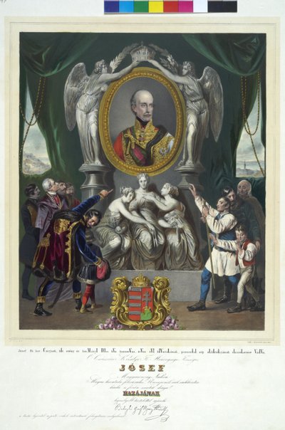 Aartshertog van Oostenrijk Jozef door Peter Johann Nepomuk Geiger