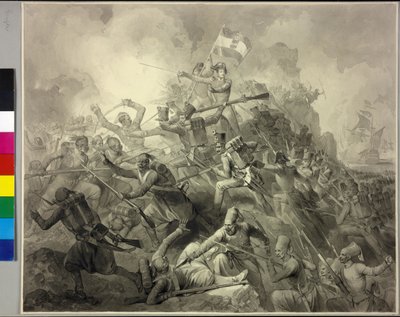 Verovering van Saida door Peter Johann Nepomuk Geiger