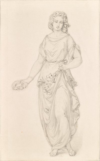 Personificatie van de lente door Peter Johann Nepomuk Geiger