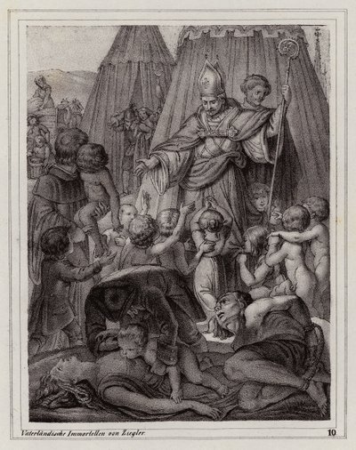 Tweede Beleg van Wenen door de Turken door Peter Johann Nepomuk Geiger