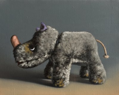 Neushoorn door Peter Jones