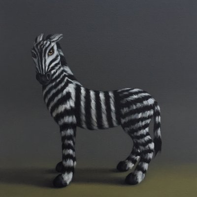 Zebra - Na Stubbs, 2018 door Peter Jones