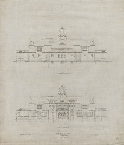 Ravinia Refectory door Peter Joseph Weber