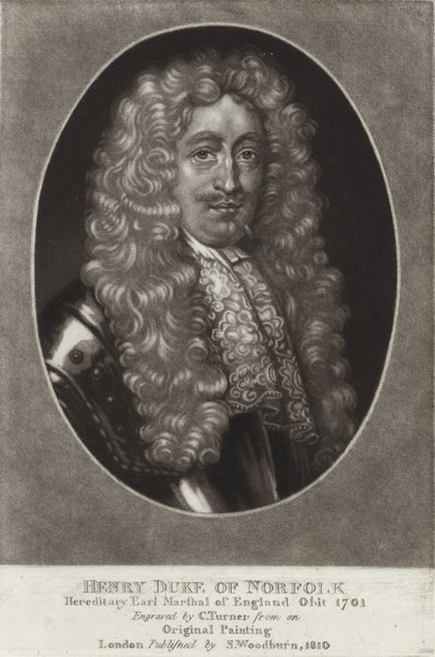 Hendrik Hertog van Norfolk door Peter Lely