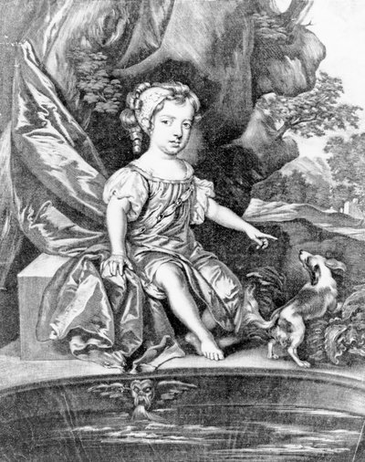Hare Genade De Hertogin van Somerset, gepubliceerd door Alex Browne, c.1680s door Peter Lely