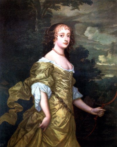 Portret van Frances, hertogin van Richmond, ca. 1662-1665 door Peter Lely