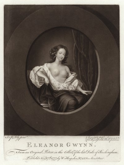 Portret van Nell Gwyn door Peter Lely