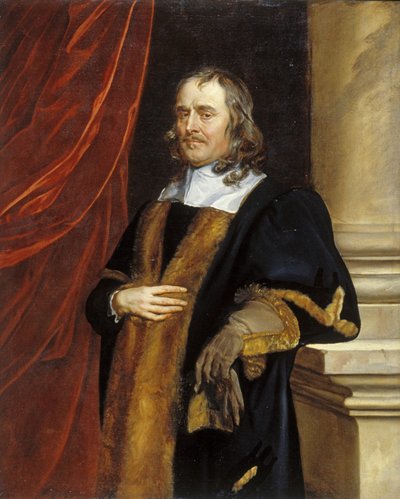 Portret van P. Lenéve, Schepen van Norwich door Peter Lely