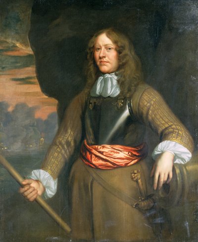 Portret van Sir John Lawson door Peter Lely