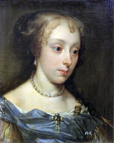 Portret van een dame door Peter Lely