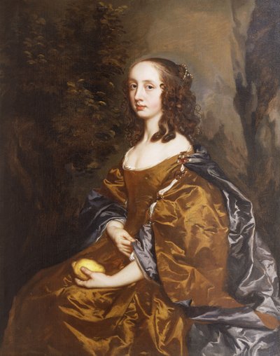Portret van een Dame, mogelijk Elizabeth Wharton door Peter Lely