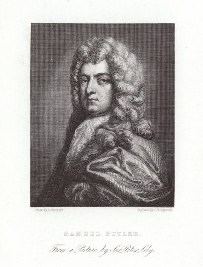 Samuel Butler door Peter Lely