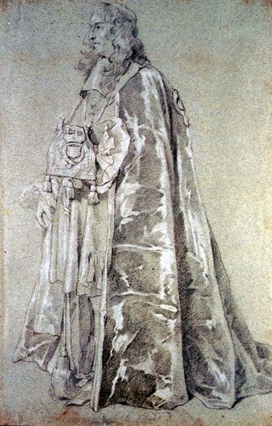 Sir Henry de Vic, kanselier van de Orde van de Kousenband door Peter Lely
