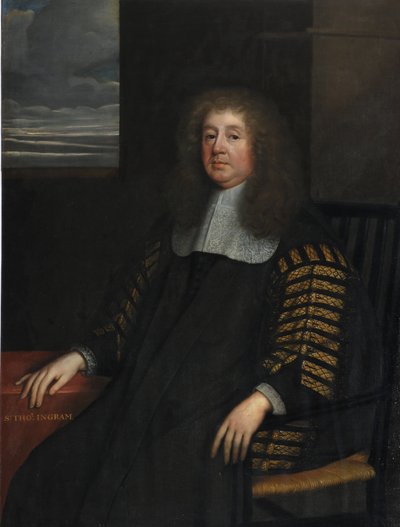 Sir Thomas Ingram, Kanselier van het Hertogdom Lancaster door Peter Lely