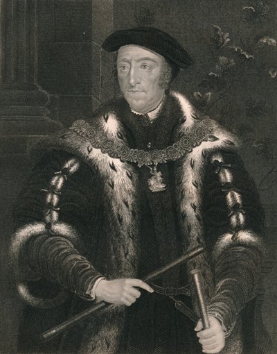 Thomas Howard, Hertog van Norfolk, ca. 1530s, vroeg-midden 19e eeuw door Peter Lightfoot