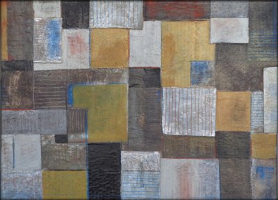 DANCING RECTANGLES, 2020 (gemengde techniek) door Peter McClure