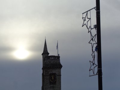 Hartlepool kerstmis, 2015 door Peter McClure