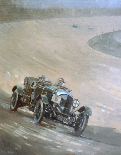 24 Uurs Race bij Brooklands door Peter Miller