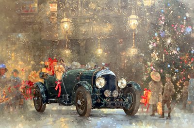 Kerst Bentley door Peter Miller