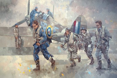 Hurricane scramble door Peter Miller