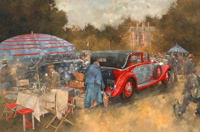 Picknick bij Althorp door Peter Miller