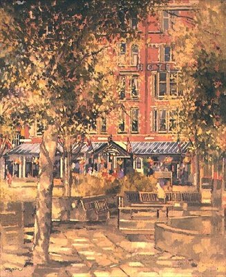 Scarisbrick Hotel, Southport door Peter Miller