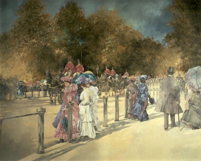 Zomer in Hyde Park door Peter Miller