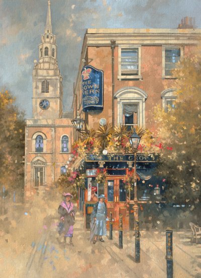 The Crown Tavern - Clerkenwell door Peter Miller