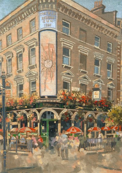The Rising Sun, Marylebone door Peter Miller