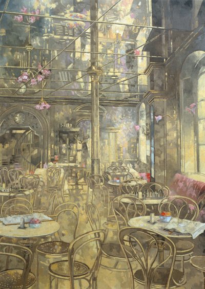 Het Wenen Café, Oxford Street door Peter Miller