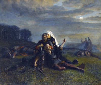 Na de Slag door Peter Nicolai Arbo