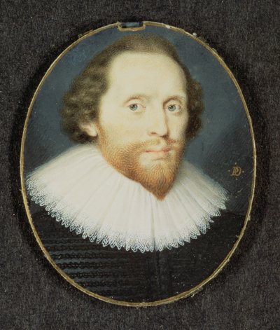 Man die naar verluidt William Herbert, 3e Graaf van Pembroke is, ca. 1625 door Peter Oliver