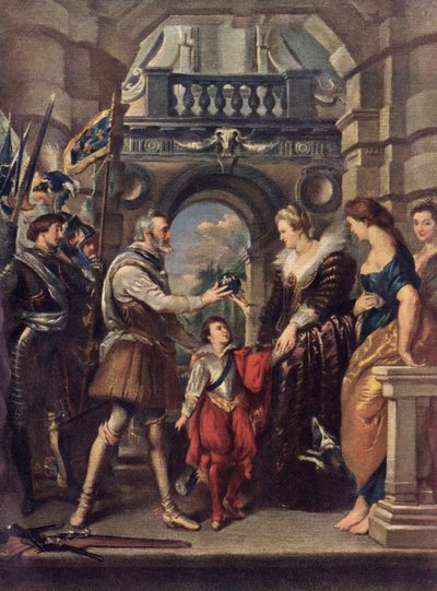 Koning Hendrik IV van Frankrijk met Marie de 