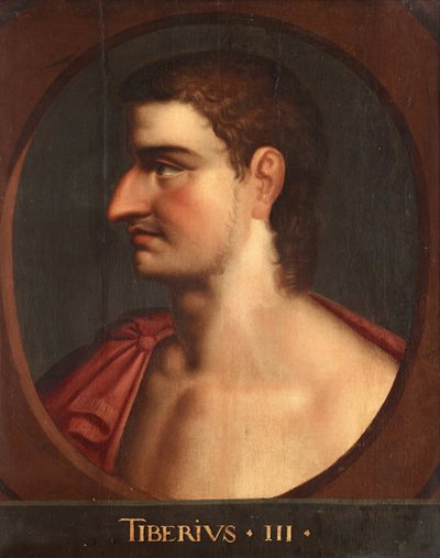 Keizer Tiberius door Peter Paul (school of) Rubens