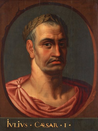 Gaius Julius Caesar (100-44 v.Chr.) - Keizer Julius Caesar door Peter Paul (school of) Rubens