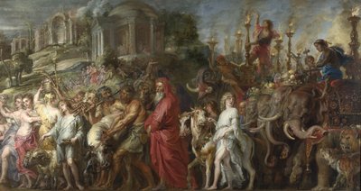 Een Romeinse Triomf, ca. 1630 door Peter Paul Rubens