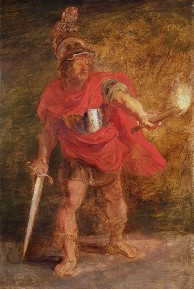 Aeneas in de Onderwereld door Peter Paul Rubens