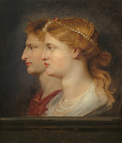 Agrippina en Germanicus, ca. 1614 door Peter Paul Rubens