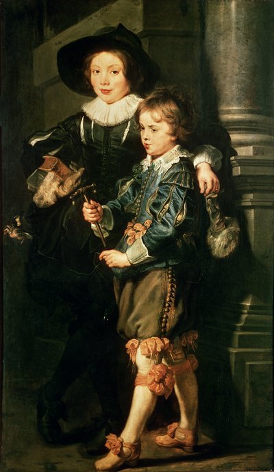 Albert en Nicholas door Peter Paul Rubens