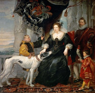 Alethea Howard, 13e barones Furnivall, gravin van Arundel 1585-1654, geboren Lady Alethea Talbot door Peter Paul Rubens