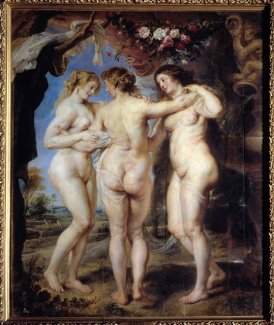 De drie gratiën door Peter Paul Rubens