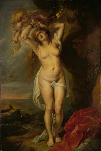 Andromeda door Peter Paul Rubens