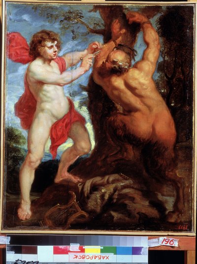 Apollo en Marsyas door Peter Paul Rubens
