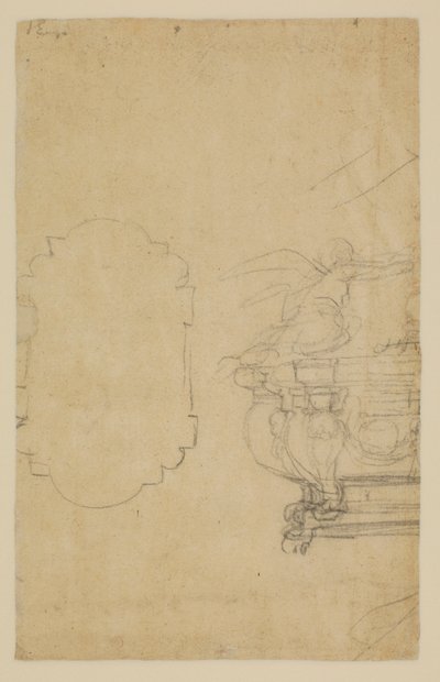 Architecturale studies door Peter Paul Rubens