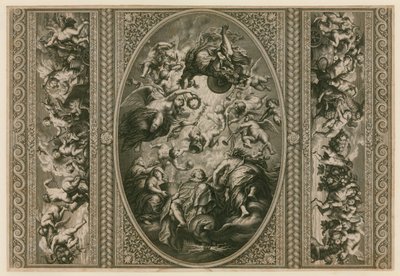 Plafond van de Banketzaal in Whitehall door Peter Paul Rubens