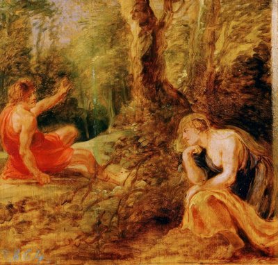 Cephalus en Procris door Peter Paul Rubens